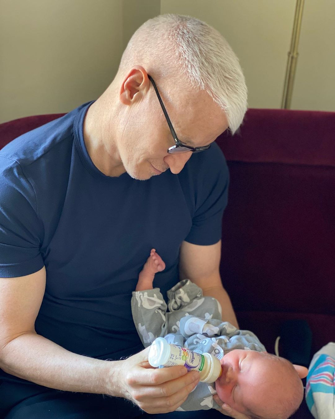 PHOTOS: CNN Anchor, Anderson Cooper, Welcomes Baby Boy Via Surrogate