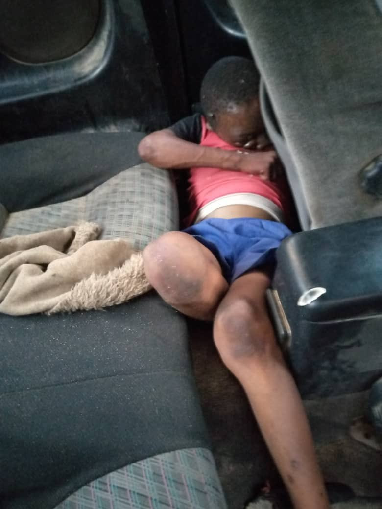 Missing boy found dead with his eyes plucked out in the back of a car in Suleja (graphic photos)