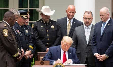 Trump signs new police reform that