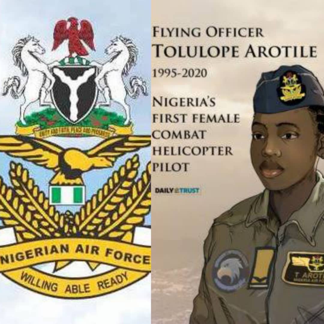 Nigerian Air Force Opens Investigation Into Tolulope Arotile ’s Death, Two Suspects Held