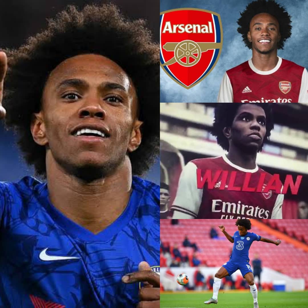 BREAKING: Chelsea #Willian Borges ‘Agrees £100,000 Per Week’ To Join Arsenal