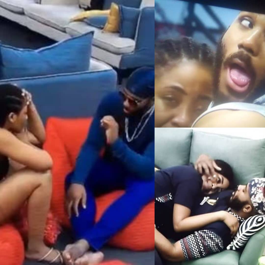 #BBNaijaLockdown: You Don’t Reason And You Are Too Controlling , Kiddwaya Blasts Erica [VIDEO]