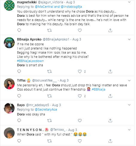 #BBNaija: See how Twitter users are reacting after Ozo went to apologise to his 