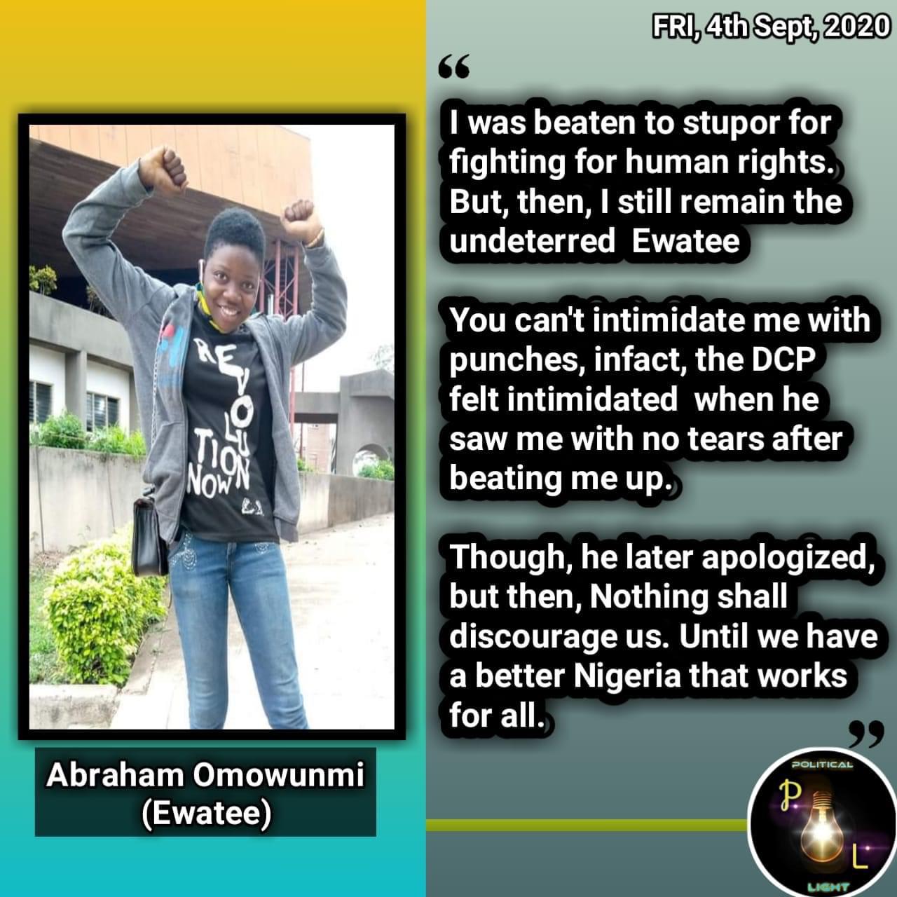 Nigerians Youths Awakening To Fight Injustice