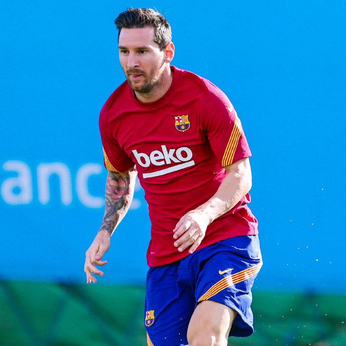 Thegeniusmedia Lionel Messi Returns To Training After Fallout With 