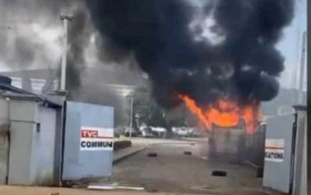 #EndSARS: TVC Counts Losses After Arson On Station, Says 250 Employees Jobless