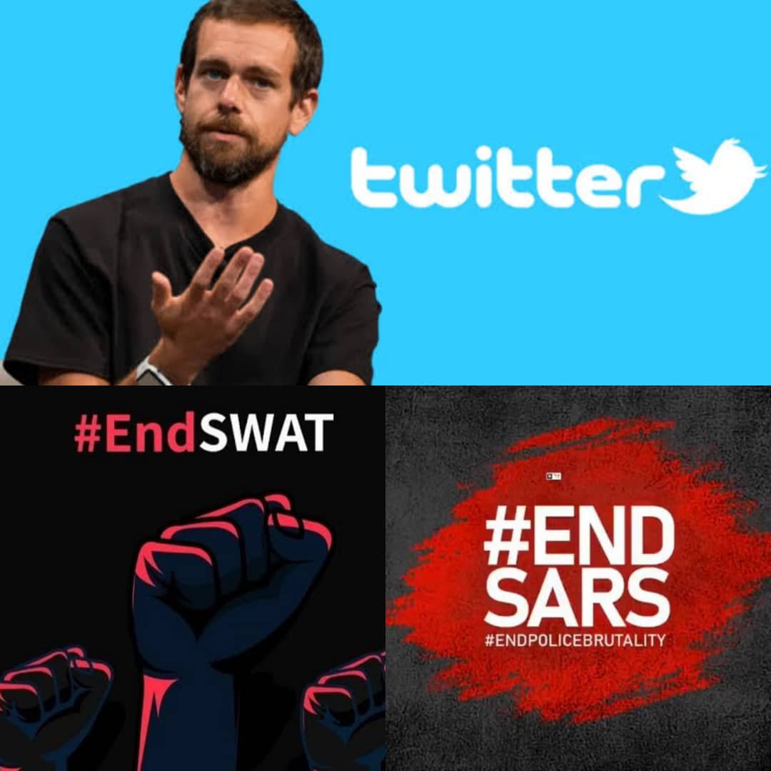 BREAKING: Twitter CEO Jack Dorsey Joins #EndSARS And #EndSWAT Movement