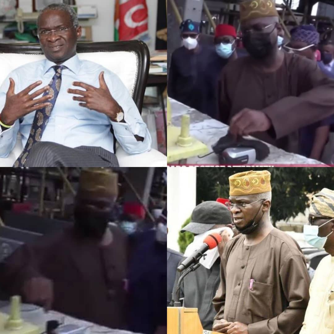 How Fashola Uncovered Mystery Camera At Lekki Toll Gate [Video] -#endinjustice