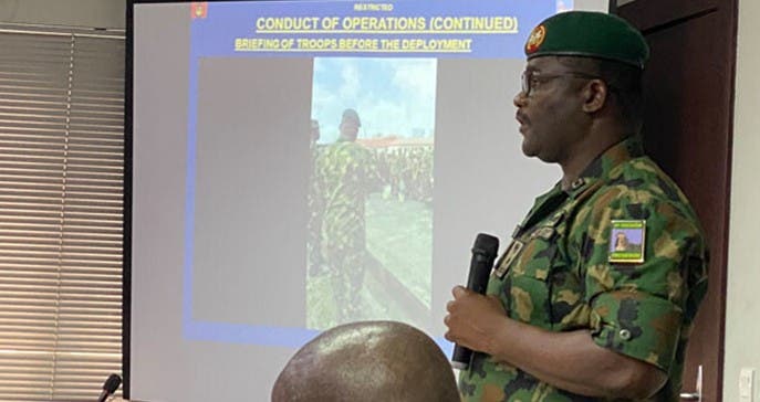 #LekkiMassacre: Why Gen Bello Ordered Soldiers To Release Bullets At Lekki Toll Gate – Army Reveals