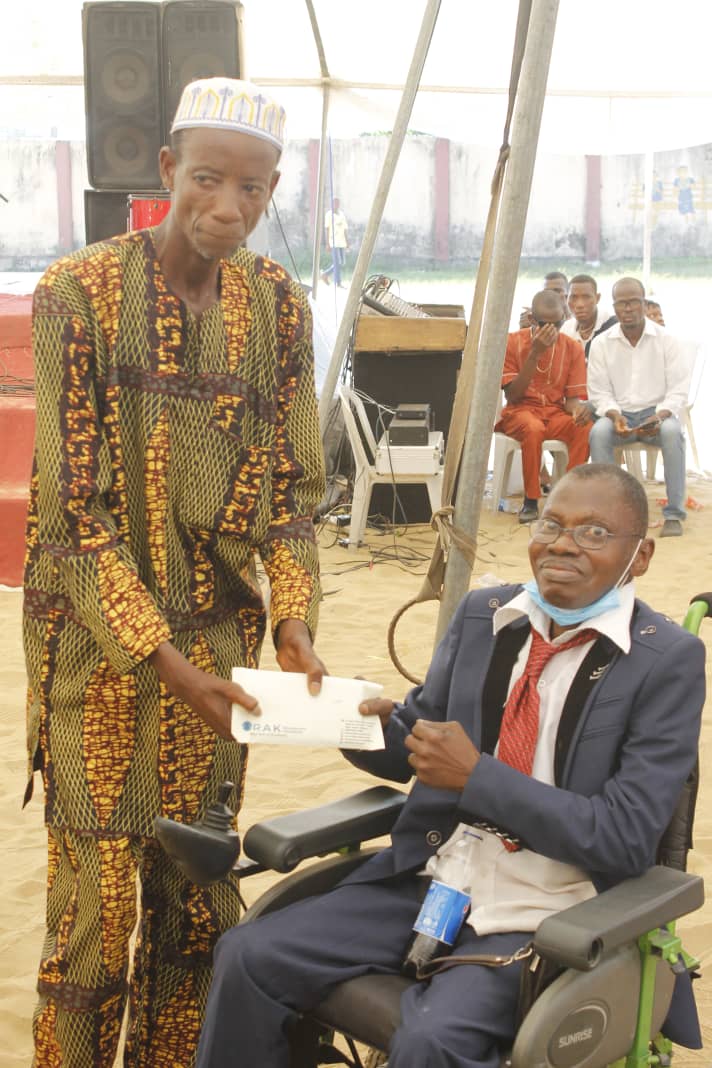 RAK Foundation Celebrates World Disability Day, Reached Out to 500 in Badagry