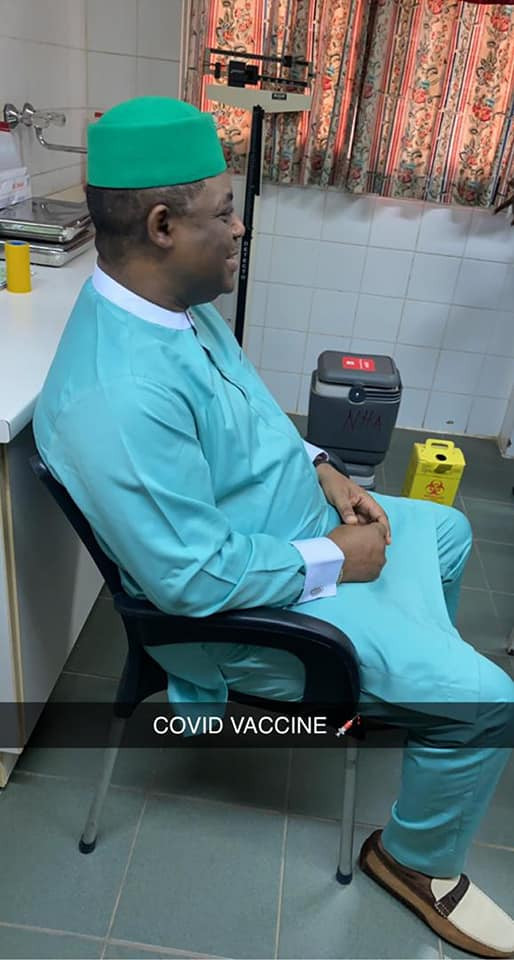 FFK takes COVID19 vaccine months after describing it as evil and 