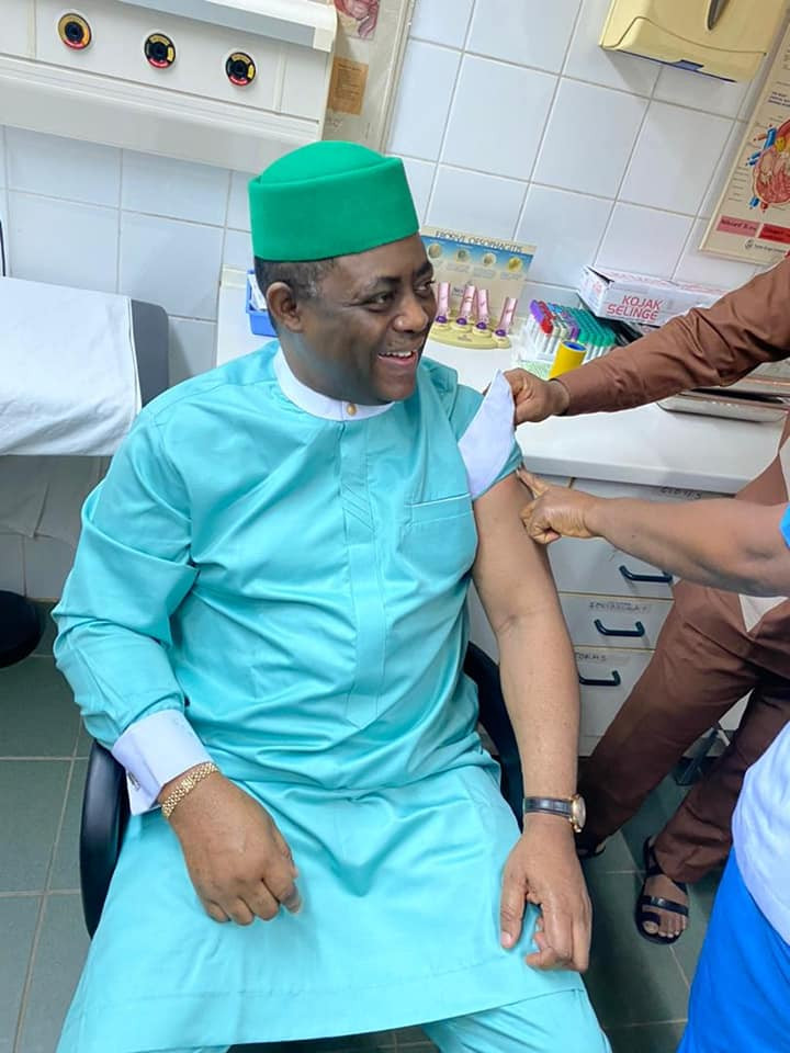 FFK takes COVID19 vaccine months after describing it as evil and 