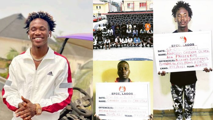 FRAUD!!! Comedian Pankeeroy And 34 Others Arrested By EFCC [SEE FULL LIST]