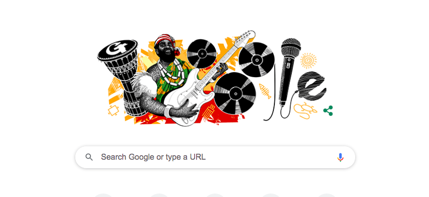 BREAKING: Google Celebrates Oliver De Coque's Posthumous 74 Birthday With A Doodle [PHOTO]