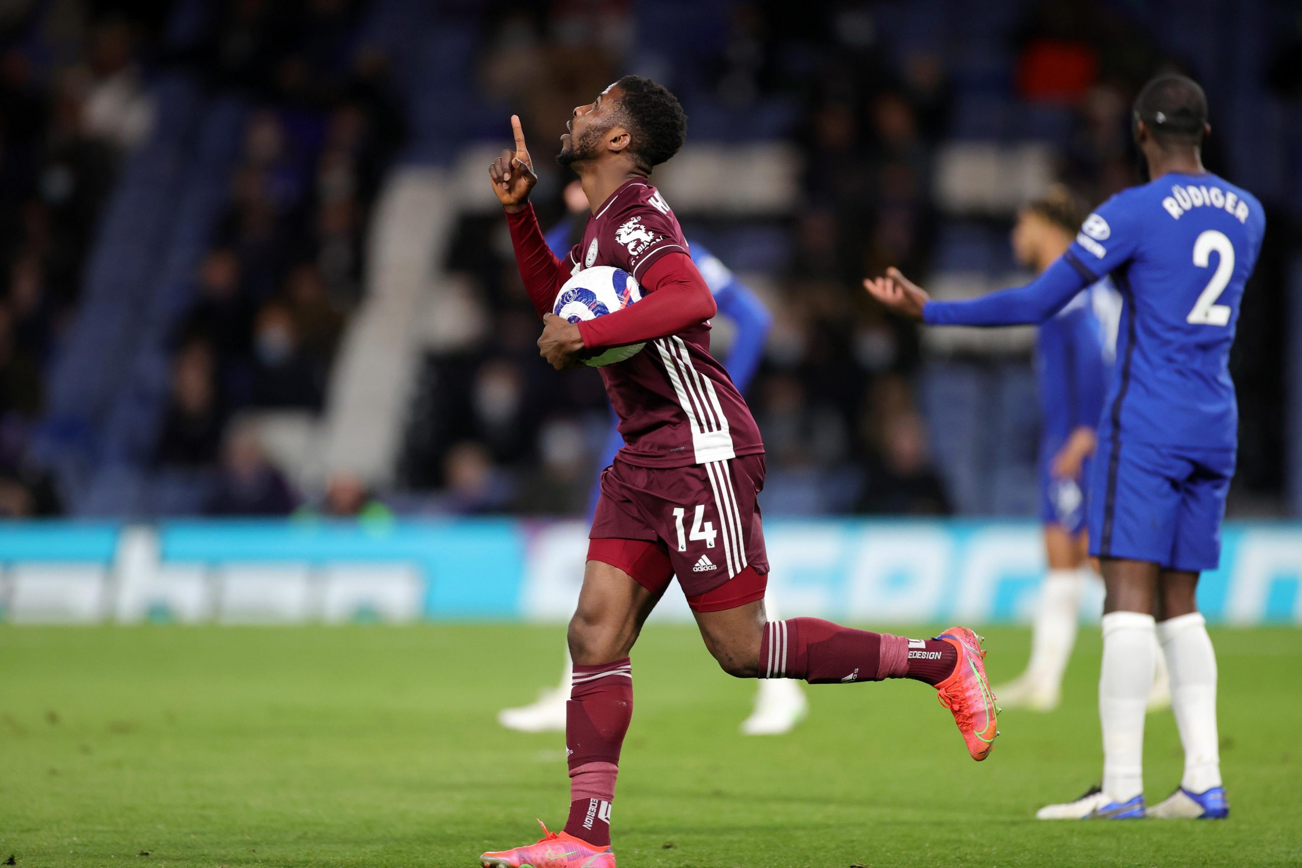 BREAKING: Iheanacho Becomes 1st Player To Score Goal In All Seven Days Of The Week In #EPL