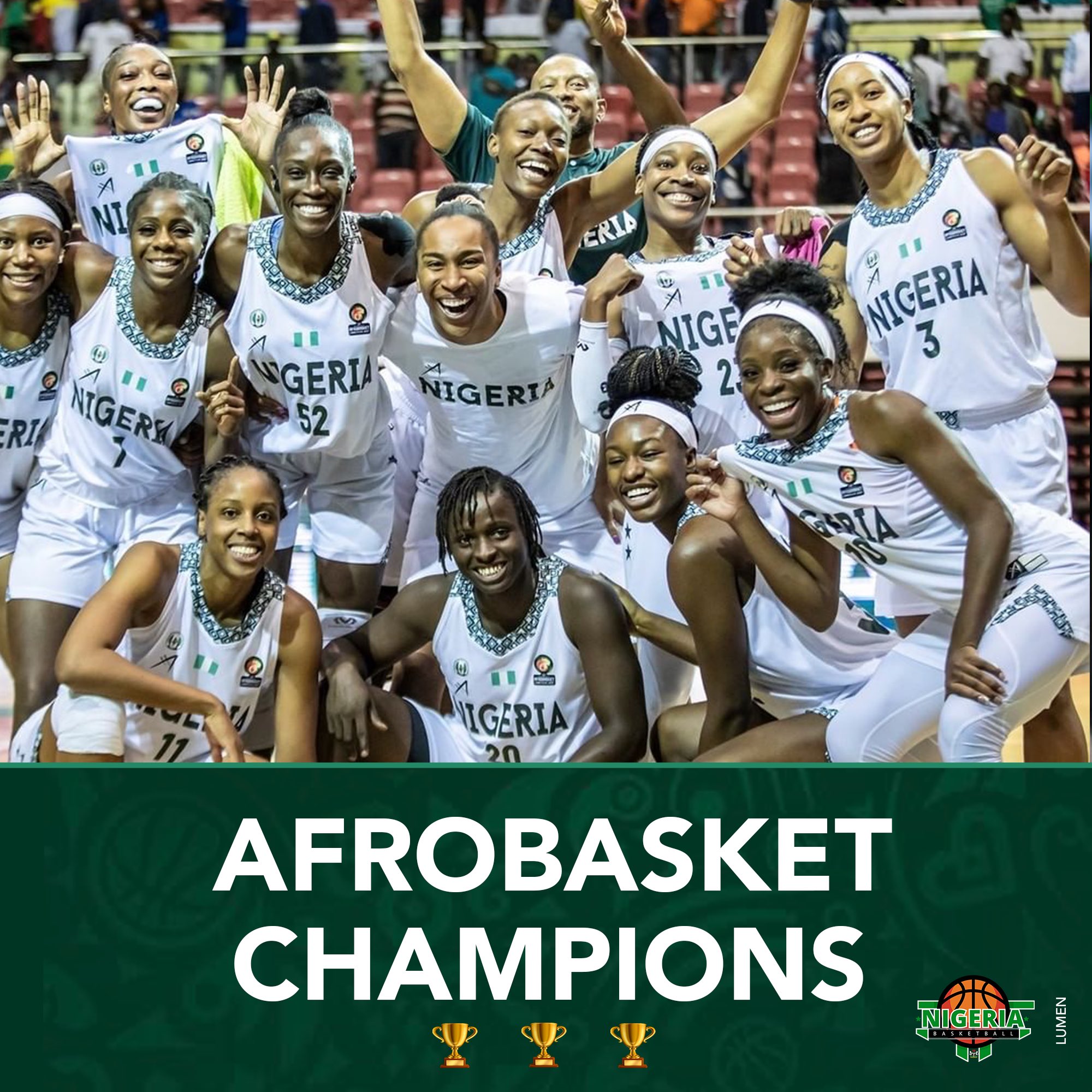 Nigeria’s D’Tigress Wins 3rd Straight Women’s AfroBasket