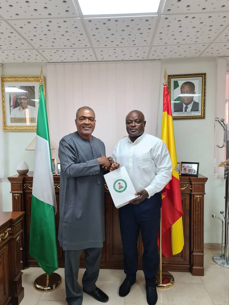 BREAKING: Lagos Speaker Obasa Meets Nigeria's Ambassador To Spain [PHOTO]