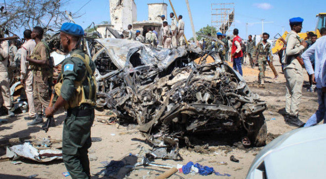 At least 17 people were killed in two separate incidents within Somalia as the country anxiously