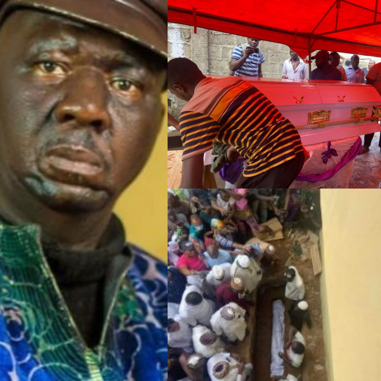 BREAKING: Remains Of Baba Suwe Finally Laid To Rest In Lagos [PHOTOS/VIDEO]