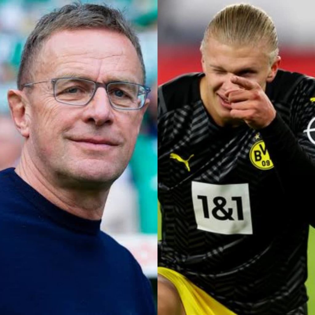 TRANSFER: Ralf Rangnick Set To Land Erling Haaland To Man United