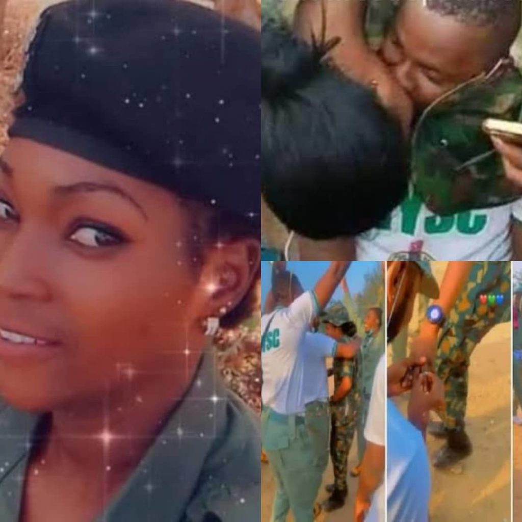 Female Soldier Who Accepted Corps Member’s Proposal In Kwara