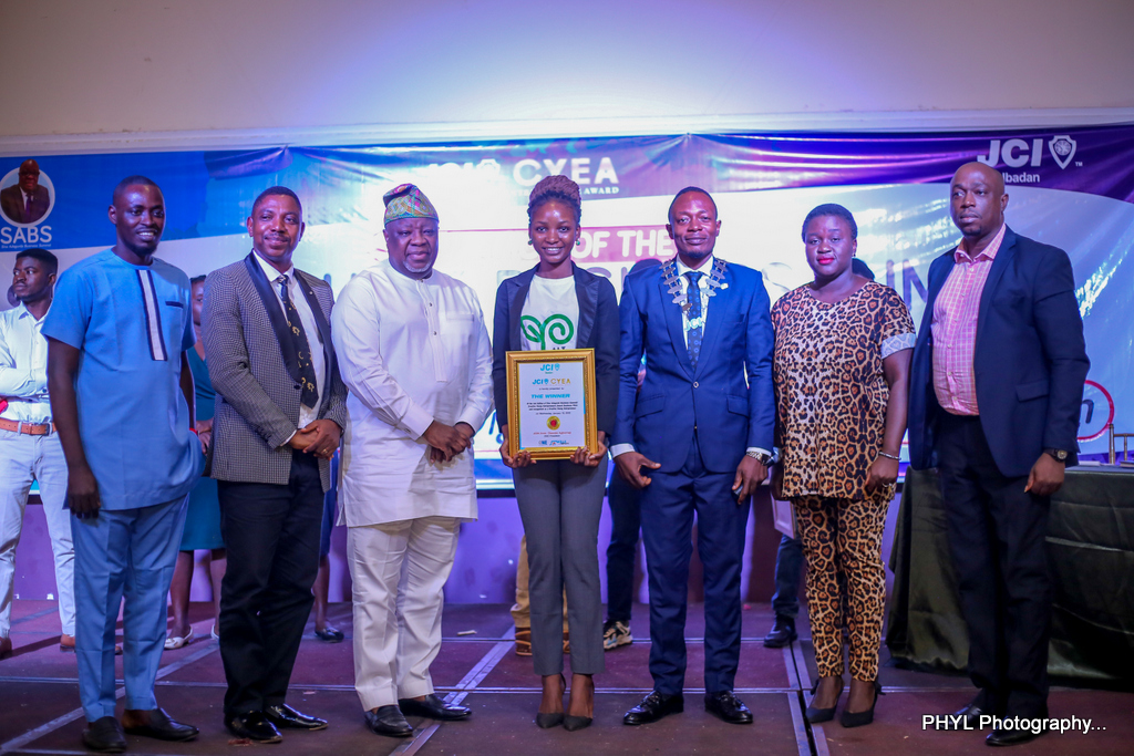 JCIN Ibadan Awarded The Best Creative Young Entrepreneur's Business Pitch