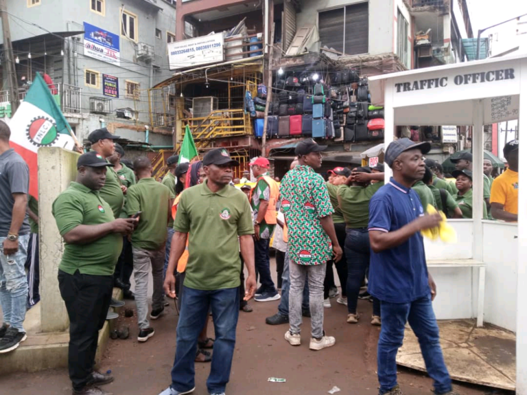 #NLC Begins Petrol Subsidy Removal Protest In Lagos