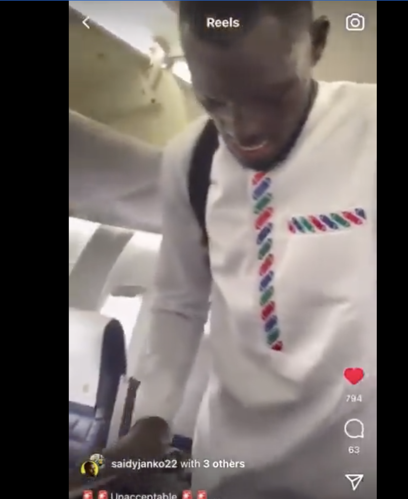 BREAKING Gambia Players Faint On Air As Plane Conveying Them To AFCON   Screenshot 2024 01 11 At 1.47.00 PM 