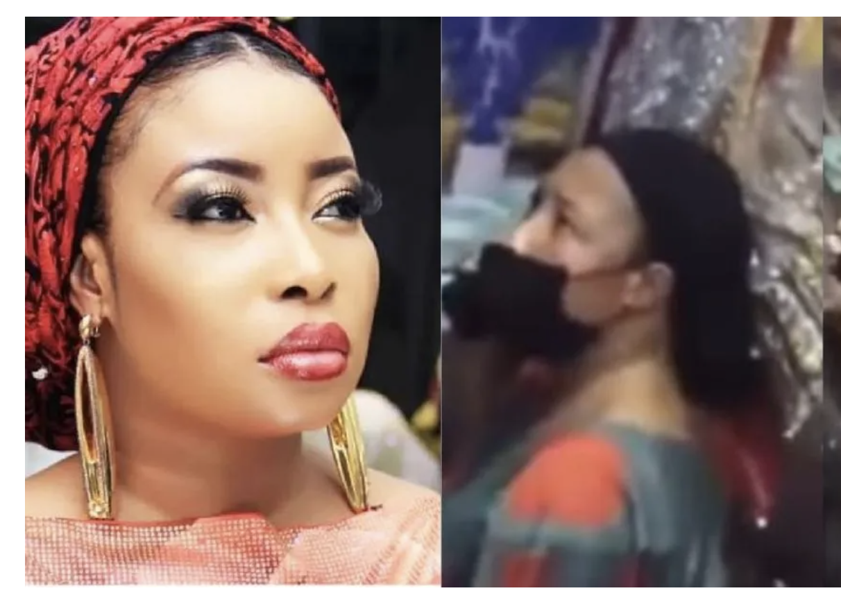 Breaking Moment Actress Lizzy Anjorin Got Disgraced For Allegedly Stealing Gold In Lagos Market 